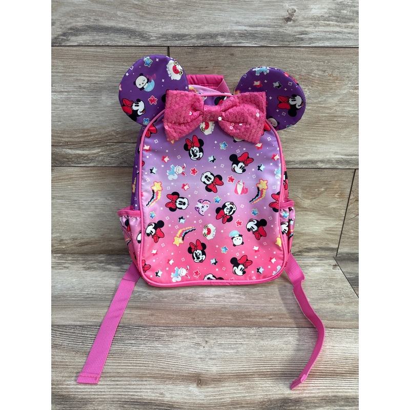 Disney Store Minnie Mouse Pink Backpack