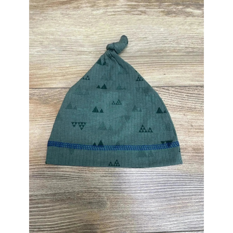 Knot Cap Green Sz 3-6m