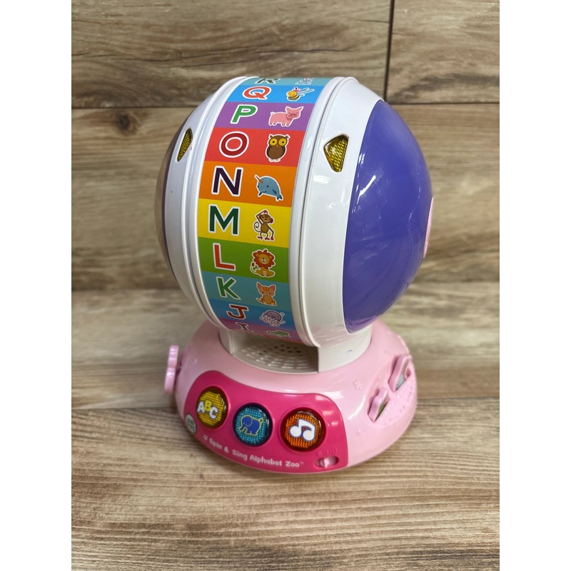 LeapFrog Spin and Sing Alphabet Zoo, Pink