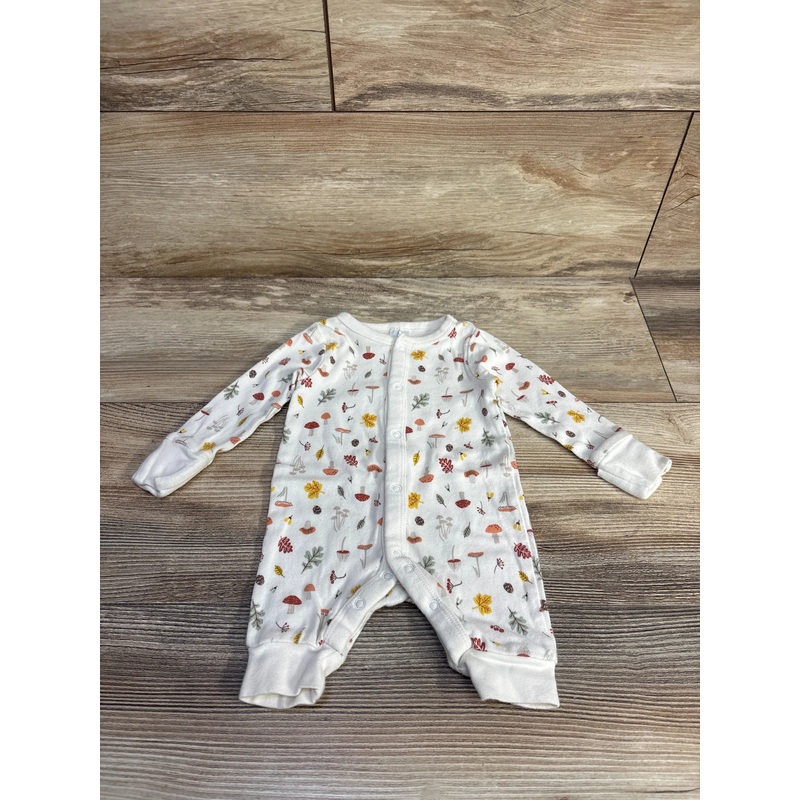 Modern Moments Fall Coverall White sz Newborn White Newborn