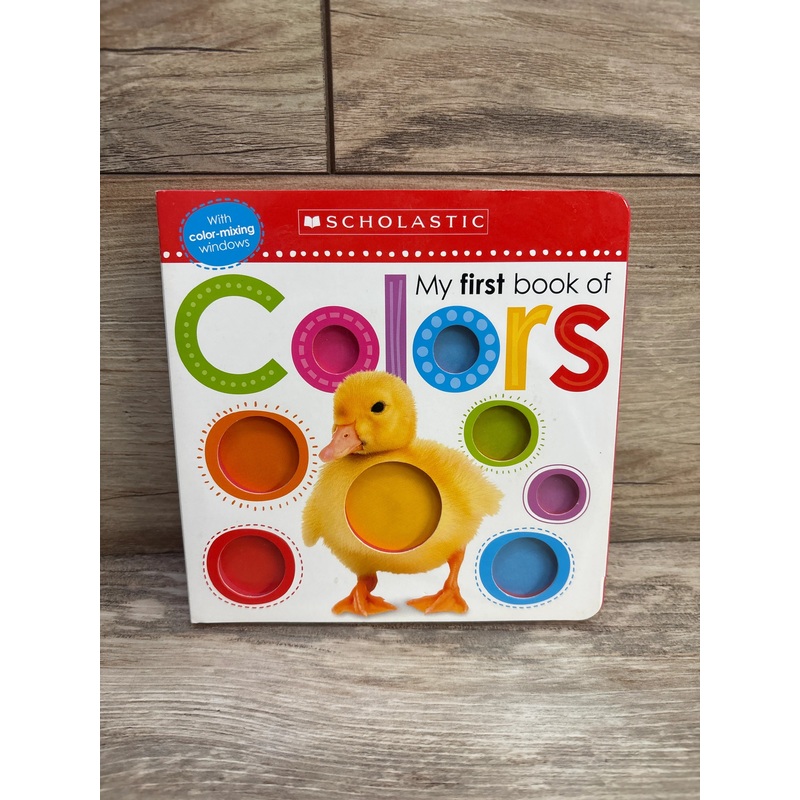 My First Book of Colors Board Book