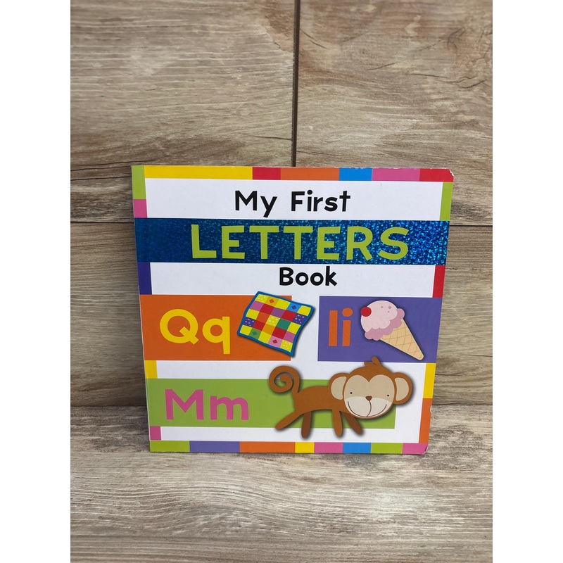 My First Letters Board Book