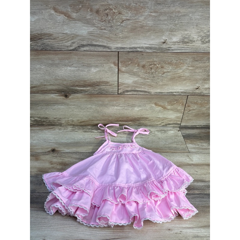 Nelly Madison Tiered Hannah Dress Pink sz 12m Pink 12m