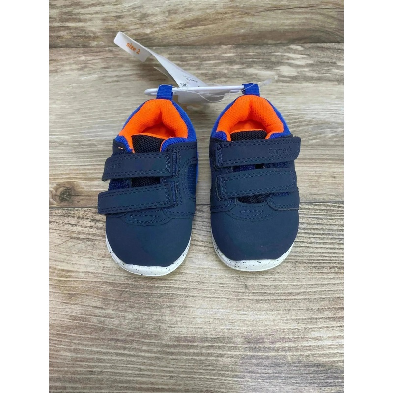 NEW Carter’s Every Step Double Velcro Sneakers Sz 2c