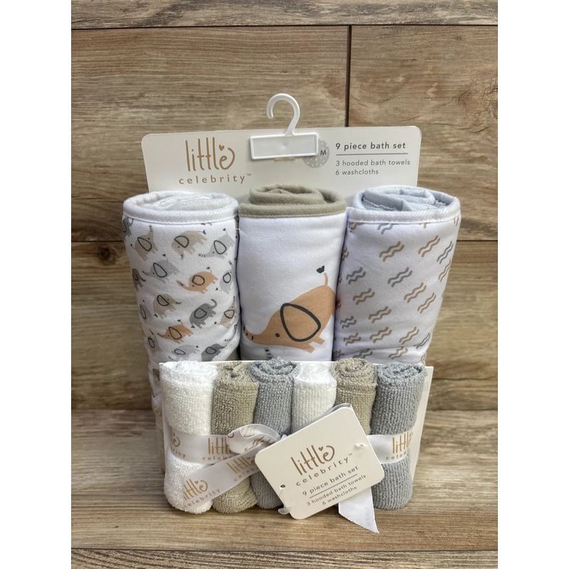 NEW Little Celebrity 9pc Bath Set
