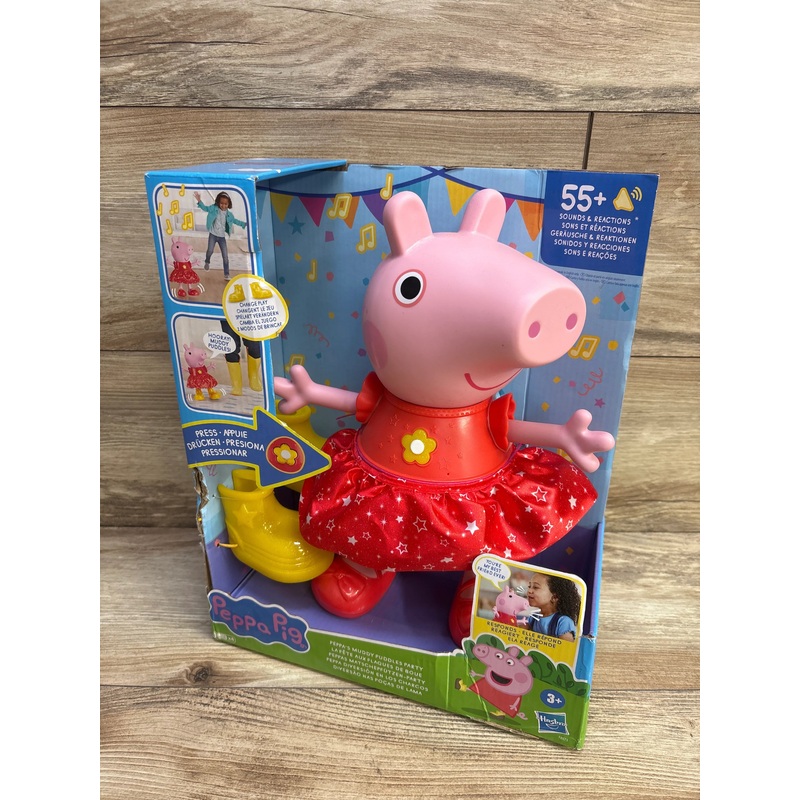 NEW Peppa Pig Peppa’s Muddy Puddles Party