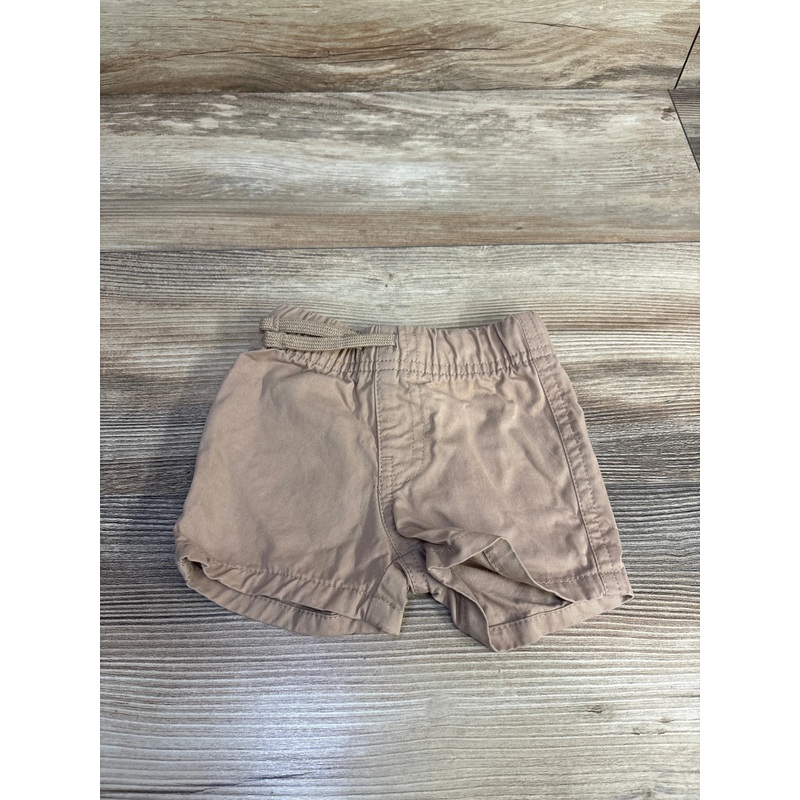 Okie Dokie Drawstring Shorts Tan sz 3m Brown 3m