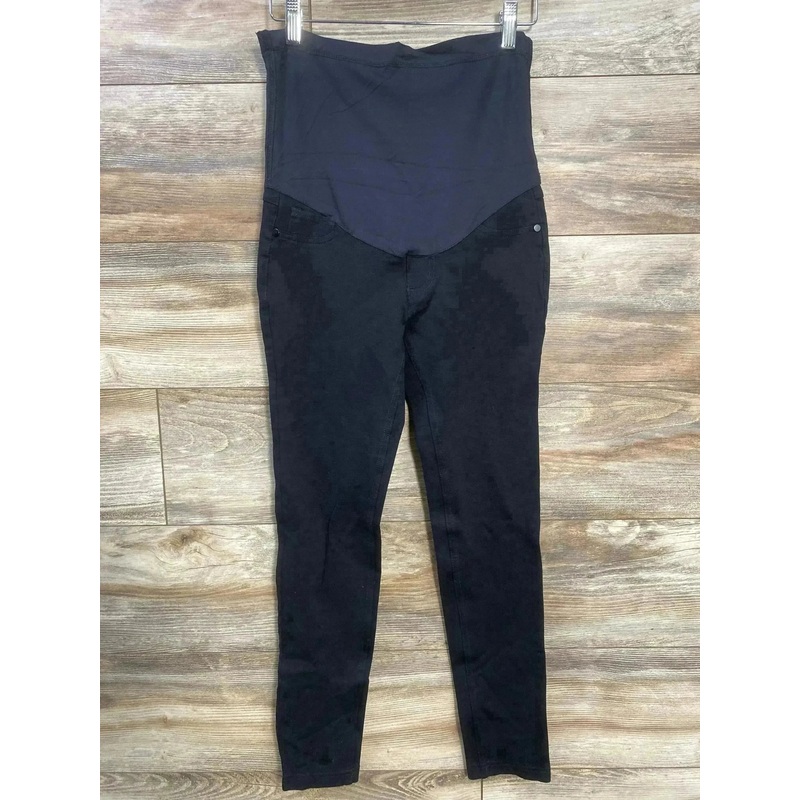 Pink Blush Maternity Full Panel Pants Black sz Small