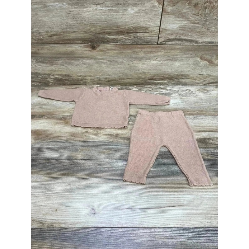 Snug Baby Brown Sweater Set sz 0-3m