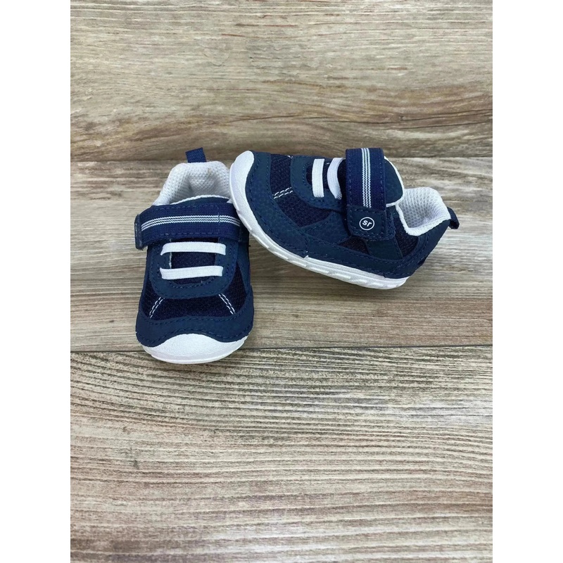 Stride Rite Boys Jamie Athletic Sneaker Navy/White Sz 3c