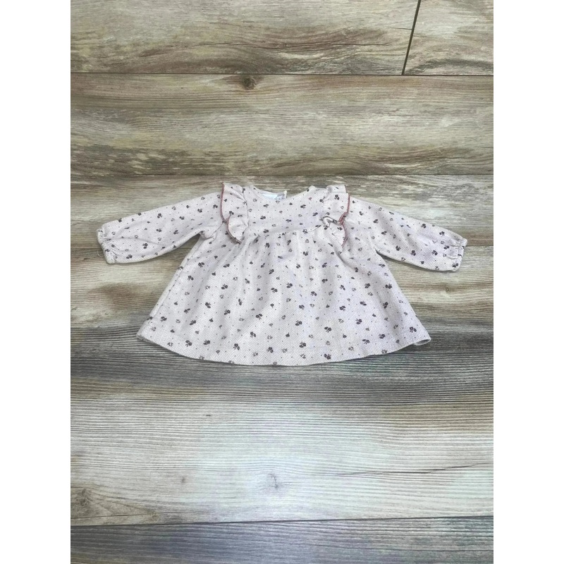 Zara Floral Dress Beige sz 6-9m