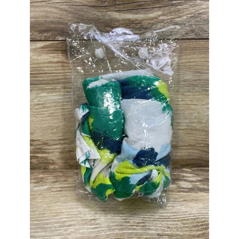 Canopy Couture Jersey Stretch Cover Brush Strokes Green