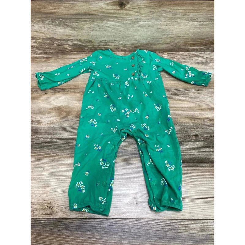 Carter’s Floral Coverall Green sz 12m