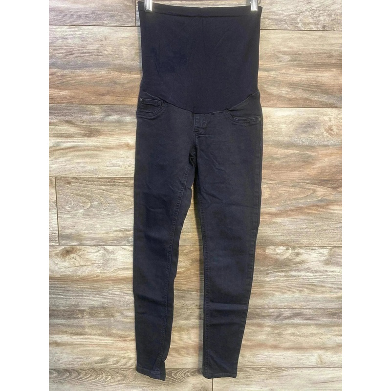 Indigo Blue Full Panel Jeans Black sz XS