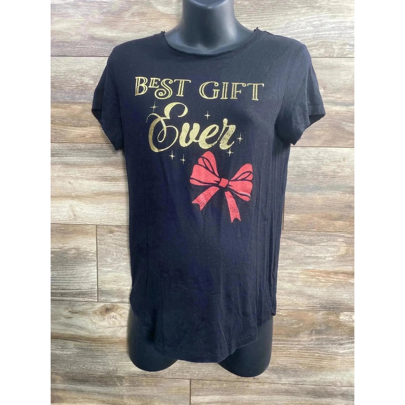 Isabel Maternity Best Gift Every Shirt Black sz Small