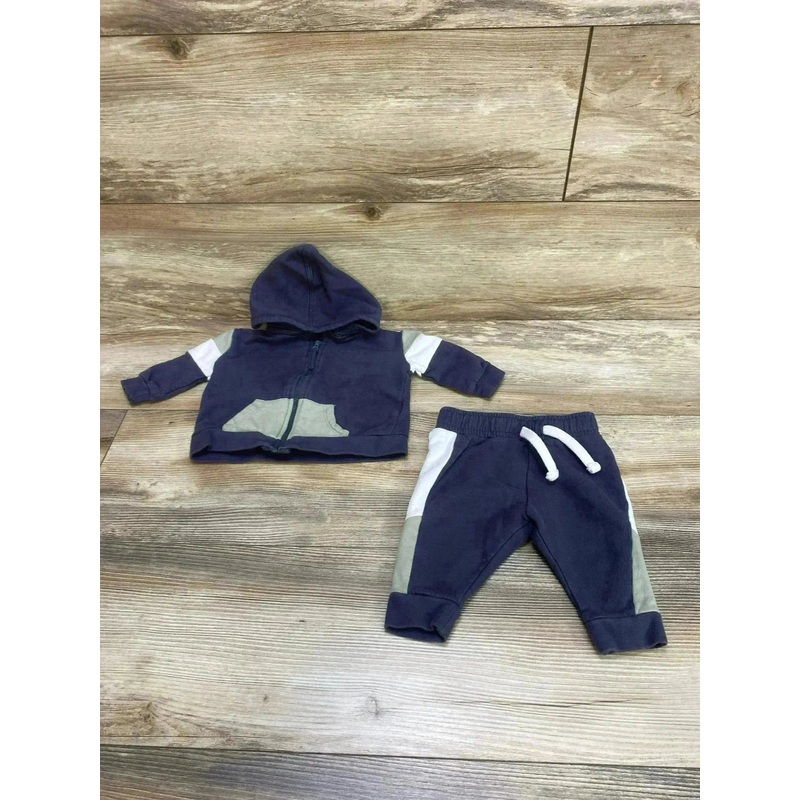 Laughing Llama 2pc Hoodie & Pants Grey sz 3m