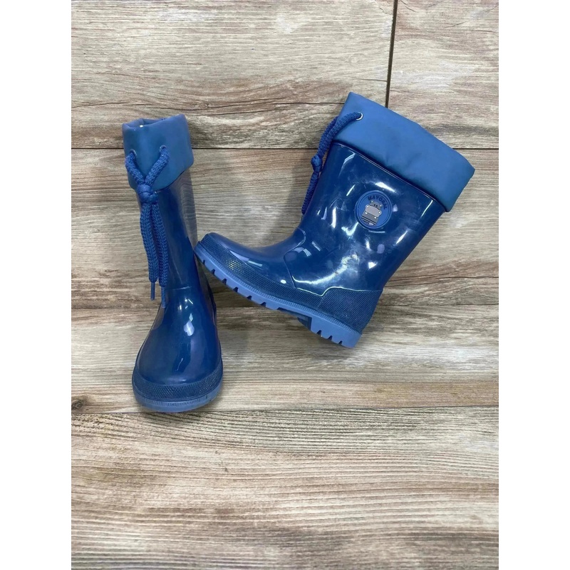 Mayoral Logo Rain Boots in Blue Sz 11c