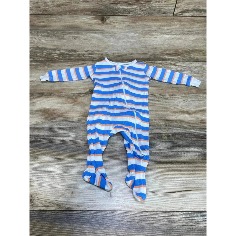 Member’s Mark Striped Sleeper White sz 6m