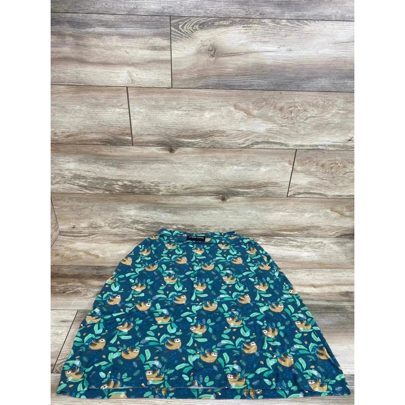 Milk Snob Car Seat & Nursing Cover Green Sloth Print