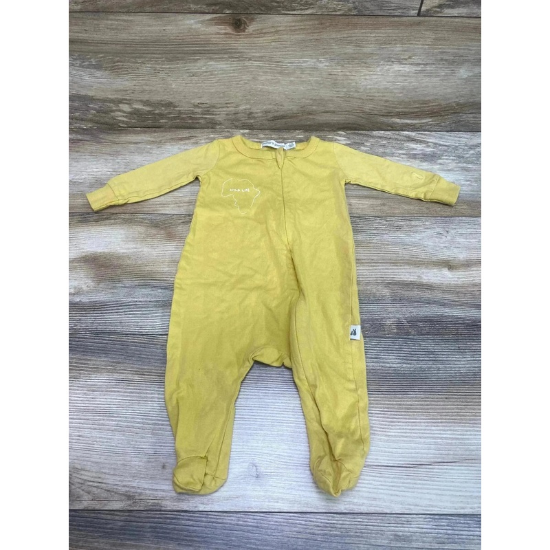 Mother’s Promise Wild Life Sleeper Yellow sz 3-6m