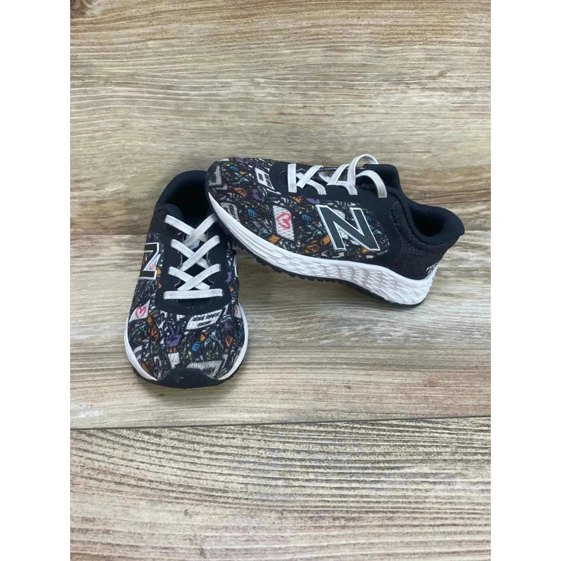 New Balance Kid’s Fresh Foam Arishi V2 Bungee Running Shoe Black Sz 8c