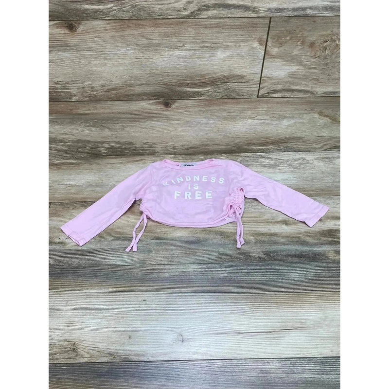 Nova Kids Kindness Is Free Cropped Top Pink sz 18m