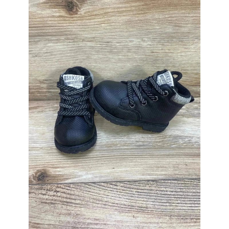 OshKosh Boys Ramon Boots Black Sz 4c