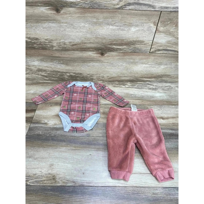Rudolph The Red Nosed Reindeer Bodysuit & Pants Pink sz 0-3m