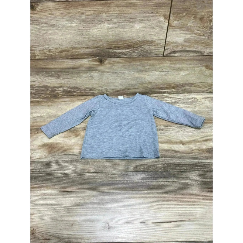 Shein Long Sleeve Shirt Grey sz 12-18m