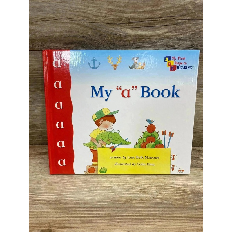 ABC My First Steps To Reading My “a” Book Hardcover By Jane Belk Moncure
