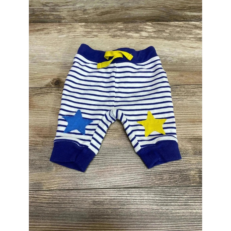 Baby Boden Essential Jersey Trousers Blue Striped sz Newborn