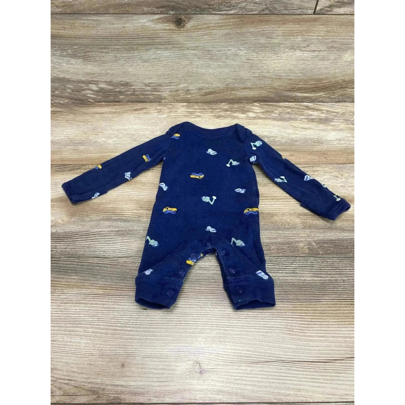 Carter’s Construction Coverall Blue sz Newborn