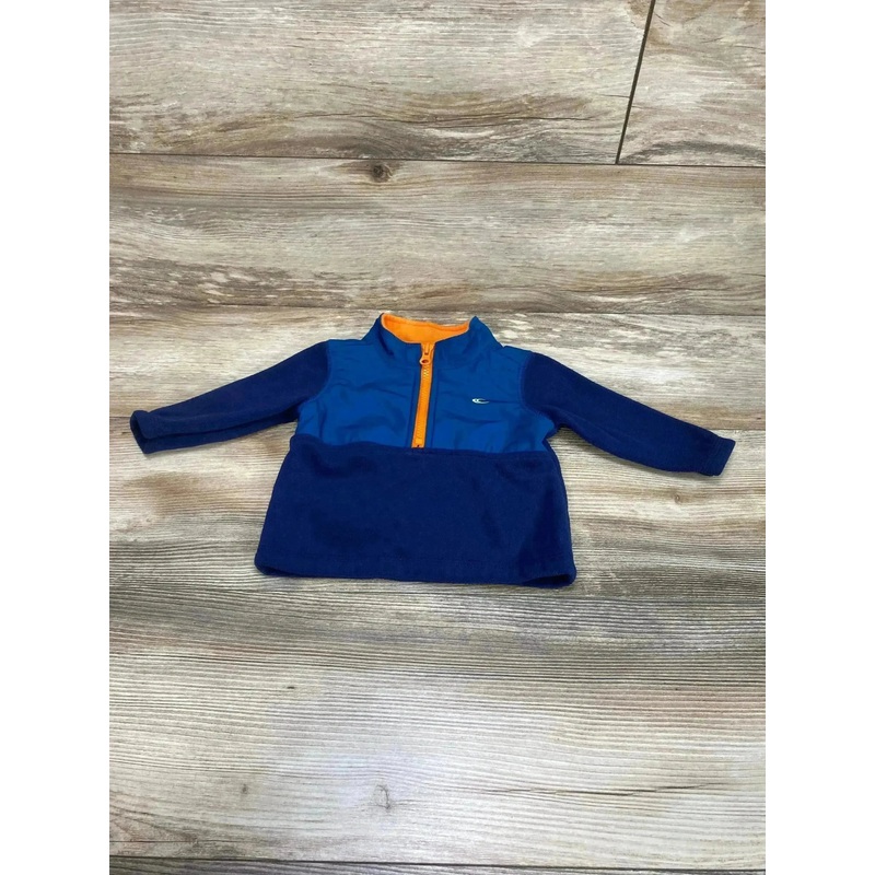 Carter’s Fleece Color Block Pullover Blue sz 6m