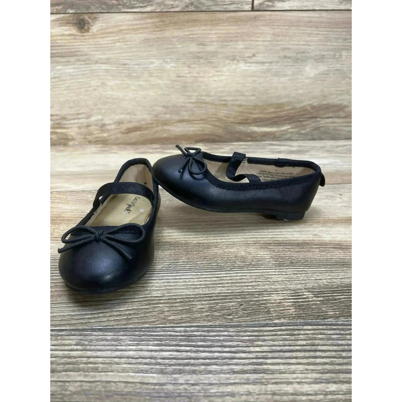 Cat & Jack Nora Slip-On Ballet Flats Black sz 5c