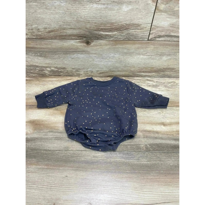 Easy-Peasy Sweatshirt Romper Grey sz 3-6m