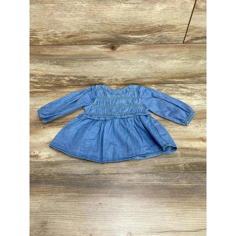 Jessica Simpson Chambray Top Blue sz 12m