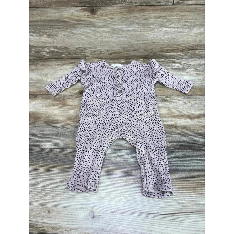 Jessica Simpson Henley Coverall Pink sz 3-6m