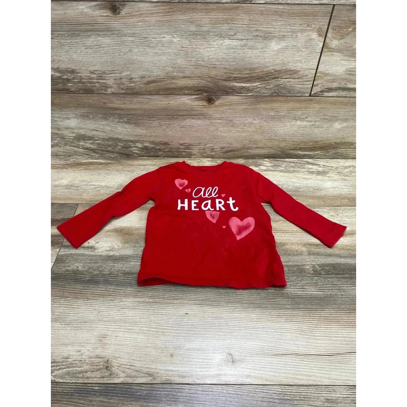 Just One You All Heart Shirt Red sz 2T