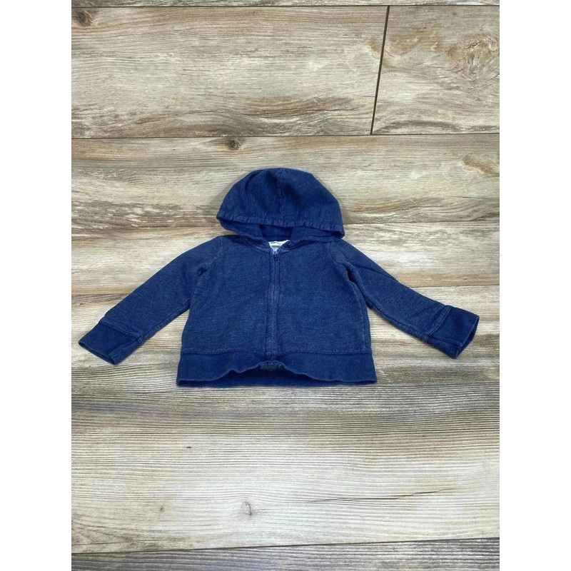 Monica + Andy Full Zip Hoodie Blue sz 2T