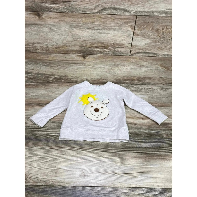 Monica + Andy Winnie The Pooh Sweatshirt Oatmeal sz 2T