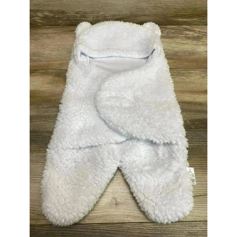 Spotted Play Swaddle White sz 0-3m
