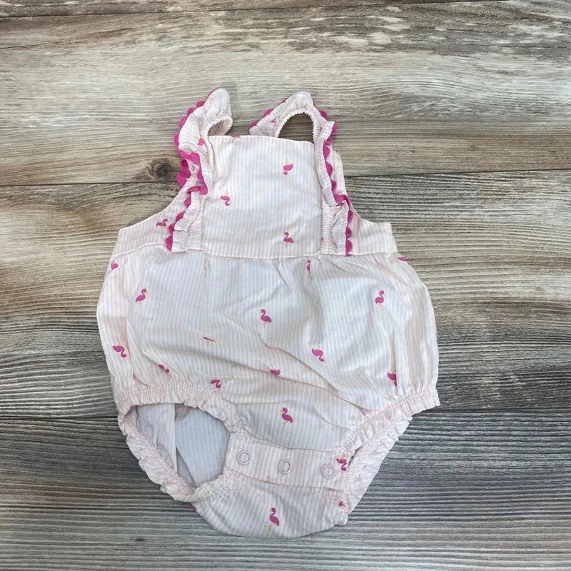 Carter’s Striped Bubble Romper sz 3M Pink 3m Used