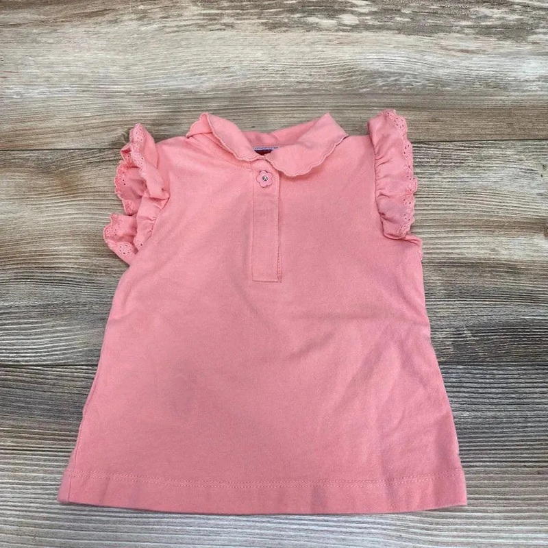 Mayoral Peter Pan Collar Top sz 9m Pink 9m Used