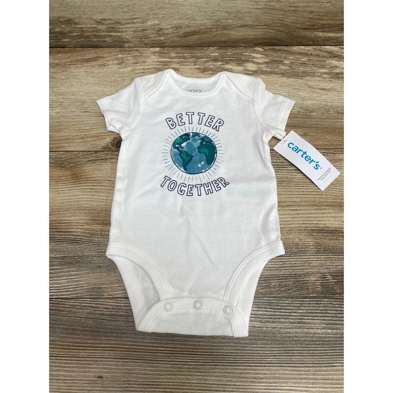 NEW Carter’s Better Together Bodysuit White sz 3m