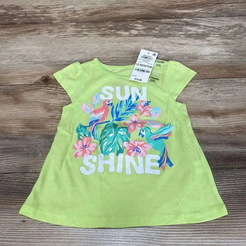 NEW First Impressions Sun Shine Shirt sz 12m Green 12m New