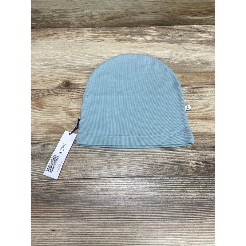 NEW Lulu & Bear Ribbed Slouch Beanie Seafoam Sz 1T/2T