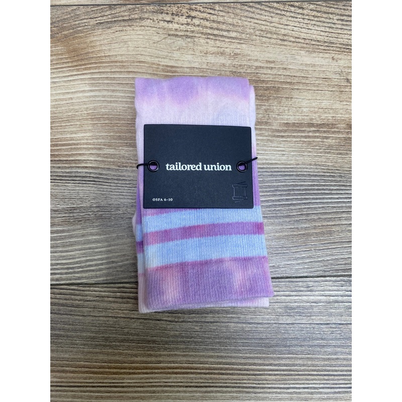 NEW Tailored Union Socks Purple OSFA 6c-10c