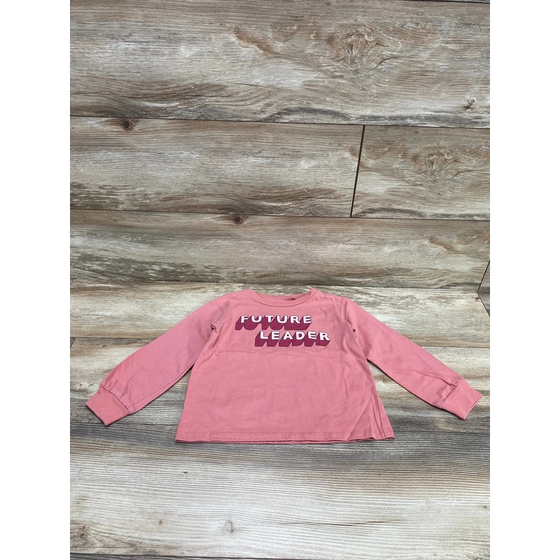Okie Dokie Future Leader Shirt Pink sz 4T