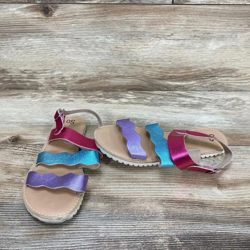SO Grayce Gladiator Sandals sz 3Y Multi 3Y New