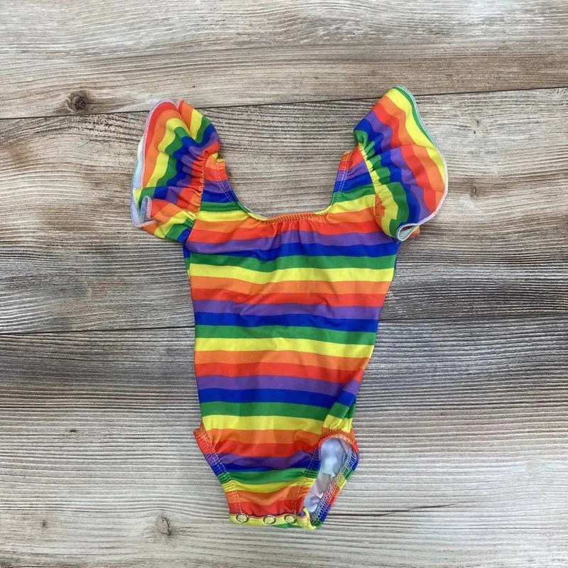 Syd & Mimi Striped Leotard sz 6-12m Blue 6-12m Used